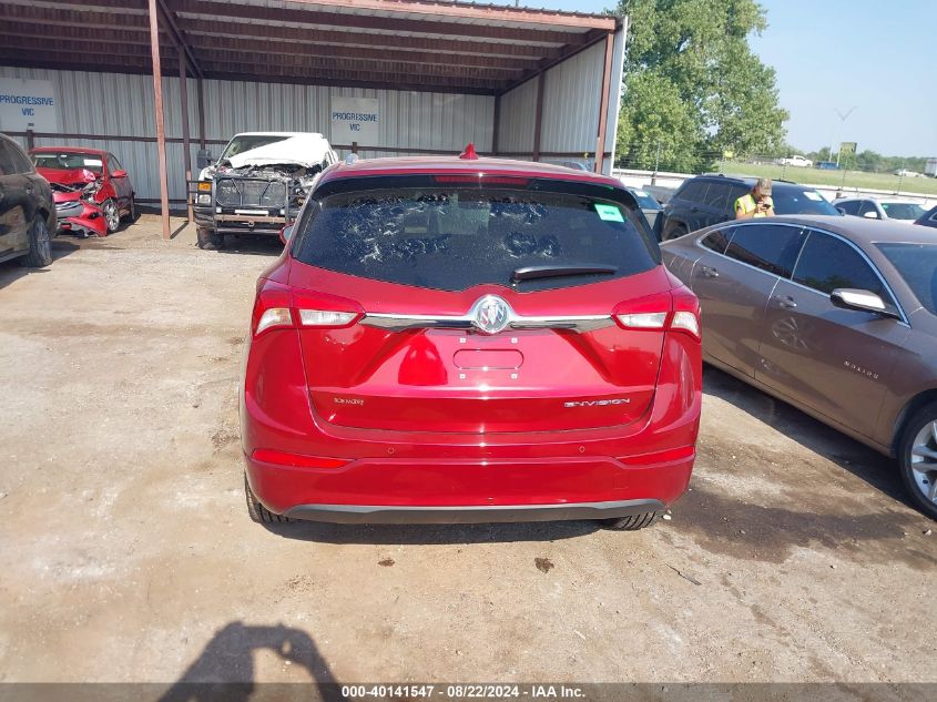 2020 Buick Envision Fwd Essence VIN: LRBFXCSA8LD101618 Lot: 40141547