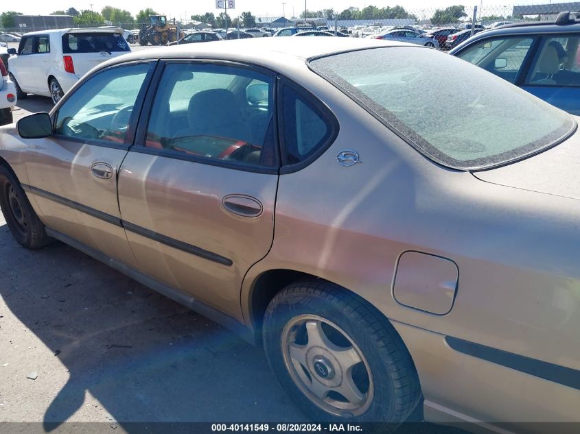 2005 Chevrolet Impala VIN: 2G1WF52E359395294 Lot: 40141549