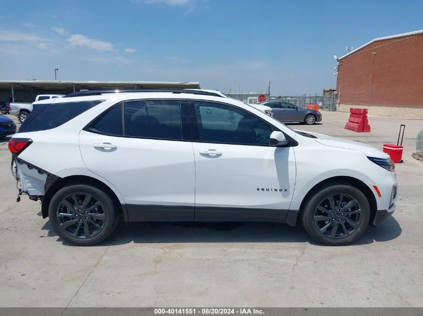 2023 Chevrolet Equinox Fwd Rs VIN: 3GNAXMEGXPL255725 Lot: 40141551