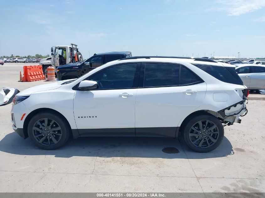 2023 Chevrolet Equinox Fwd Rs VIN: 3GNAXMEGXPL255725 Lot: 40141551