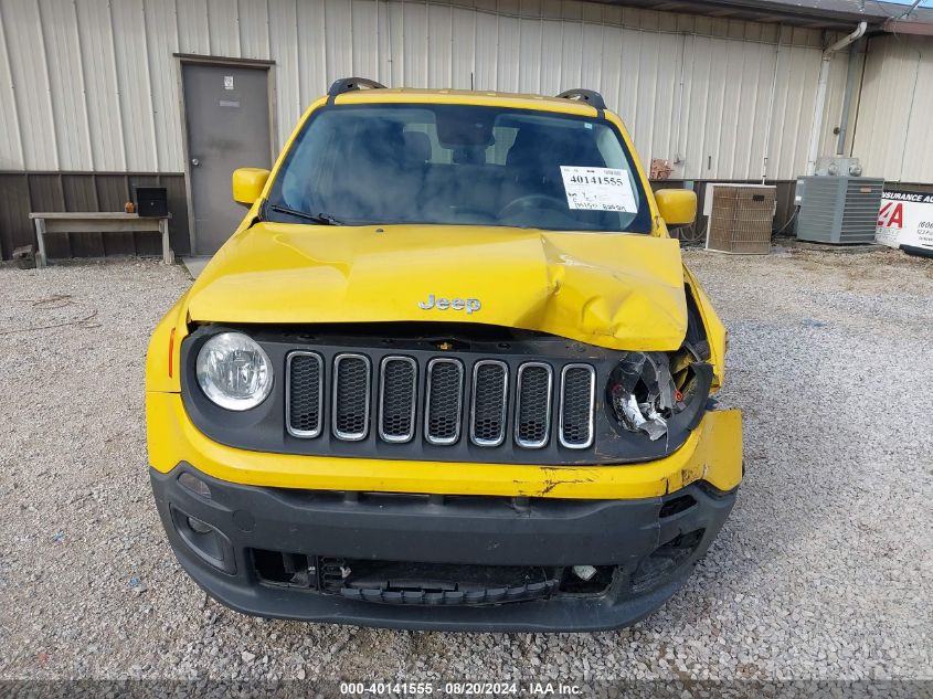 2017 Jeep Renegade Latitude VIN: ZACCJABBXHPE49920 Lot: 40141555