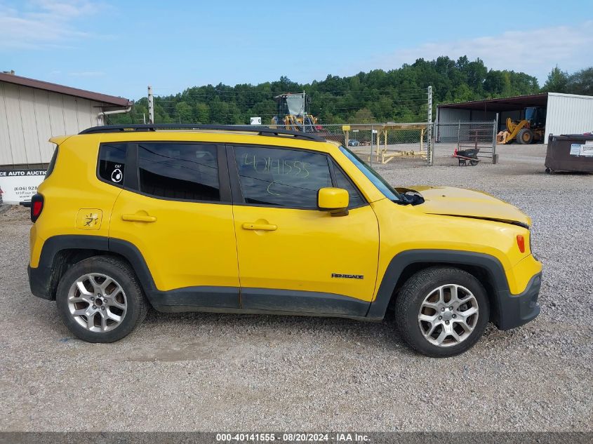 2017 Jeep Renegade Latitude VIN: ZACCJABBXHPE49920 Lot: 40141555