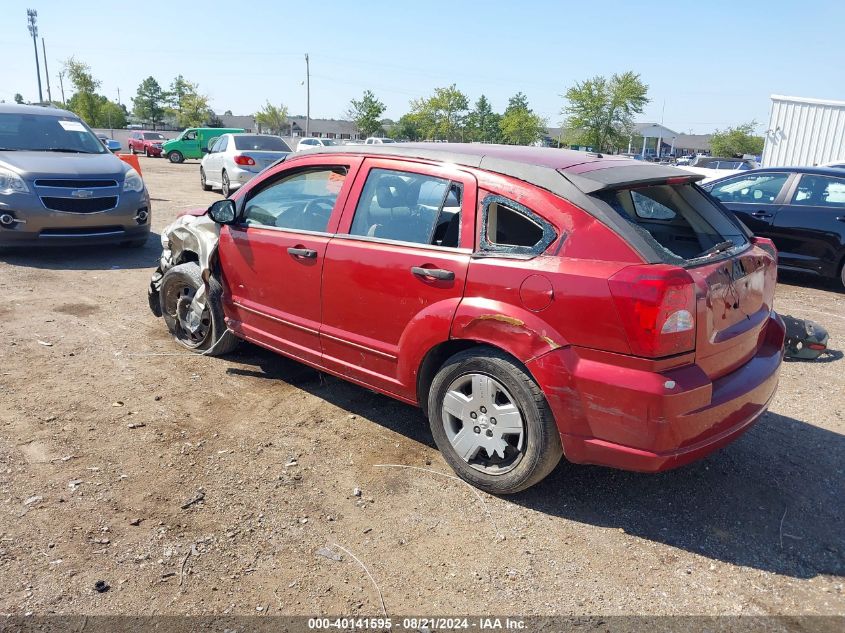 2007 Dodge Caliber Sxt VIN: 1B3HB48B97D260041 Lot: 40141595