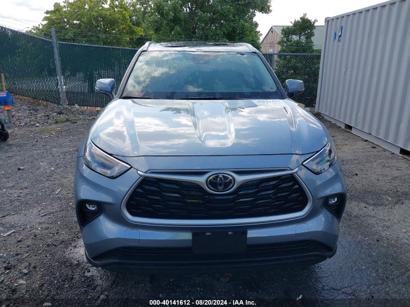 2022 Toyota Highlander Xle VIN: 5TDGZRBH5NS240404 Lot: 40141612