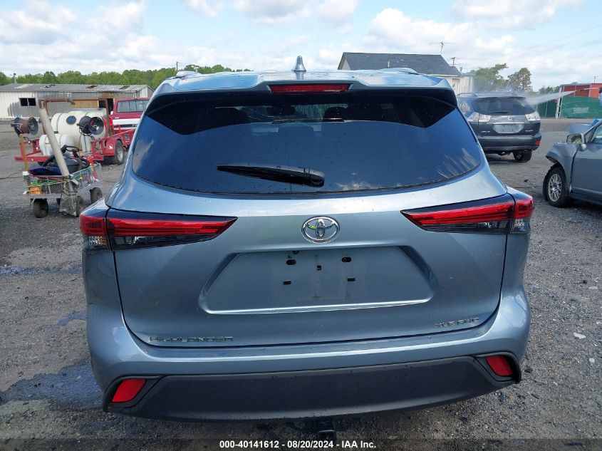 2022 Toyota Highlander Xle VIN: 5TDGZRBH5NS240404 Lot: 40141612