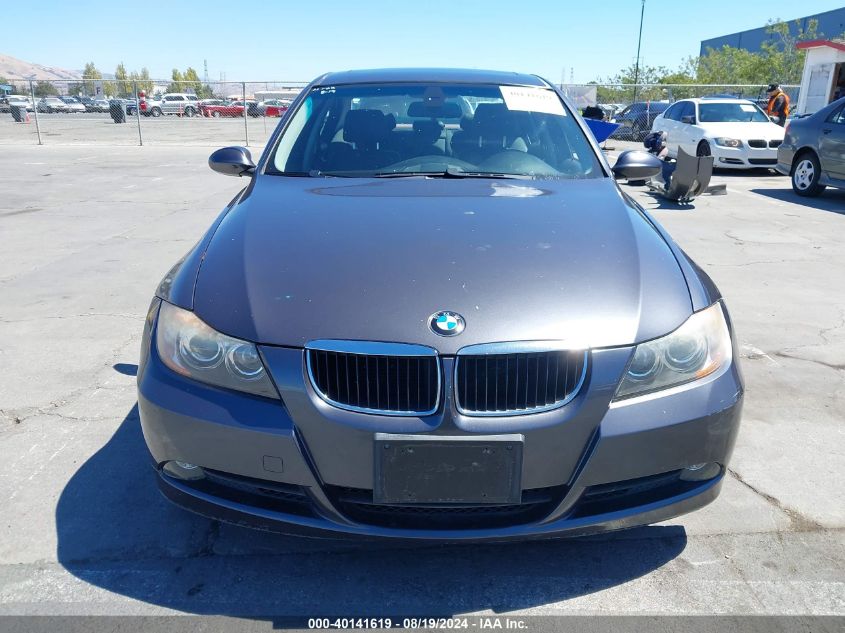 2006 BMW 325I VIN: WBAVB13556KX64708 Lot: 40141619