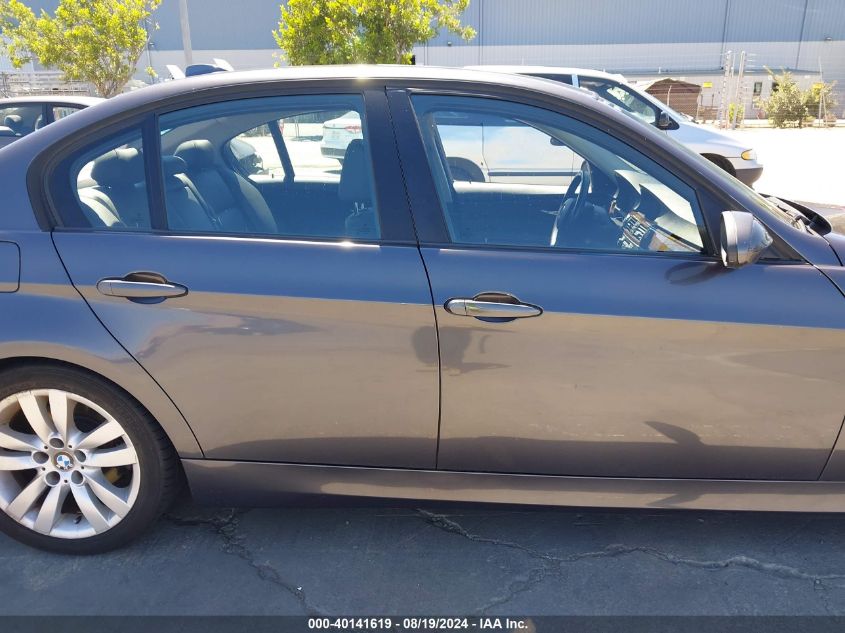 2006 BMW 325I VIN: WBAVB13556KX64708 Lot: 40141619