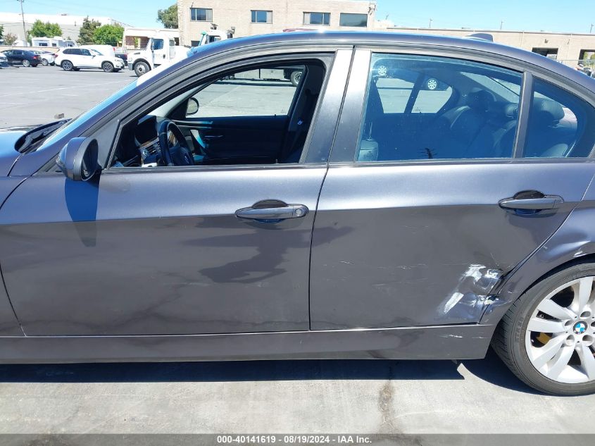 2006 BMW 325I VIN: WBAVB13556KX64708 Lot: 40141619