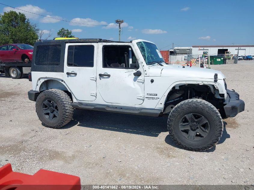 2014 Jeep Wrangler Unlimited Sport VIN: 1C4BJWDG9EL269524 Lot: 40141662