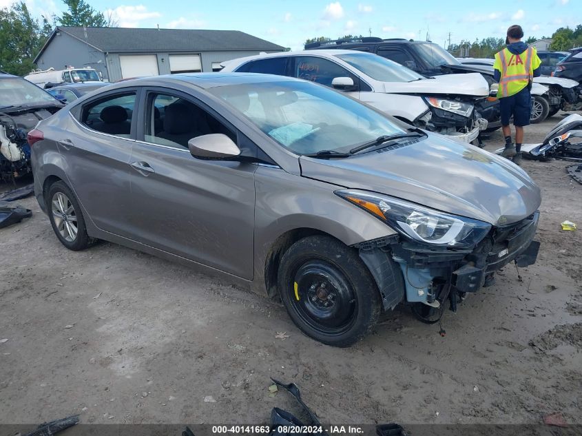 5NPDH4AE5FH576397 2015 HYUNDAI ELANTRA - Image 1