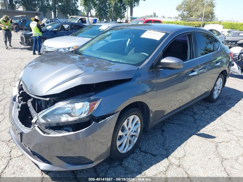 2019 Nissan Sentra Sv VIN: 3N1AB7AP6KY322687 Lot: 40141667