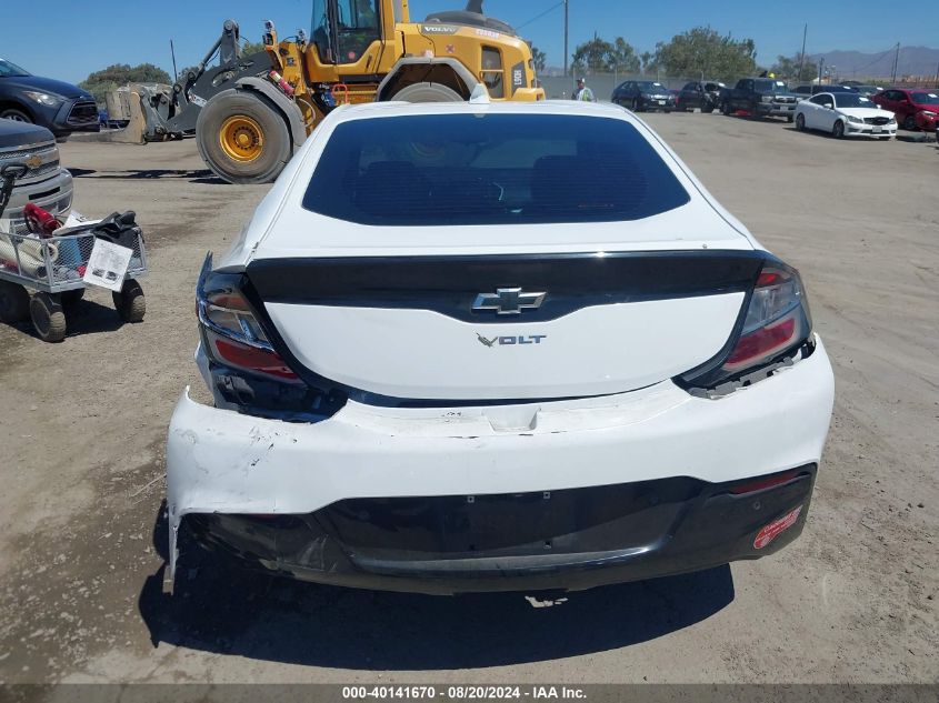 2018 Chevrolet Volt Lt VIN: 1G1RC6S58JU155151 Lot: 40141670