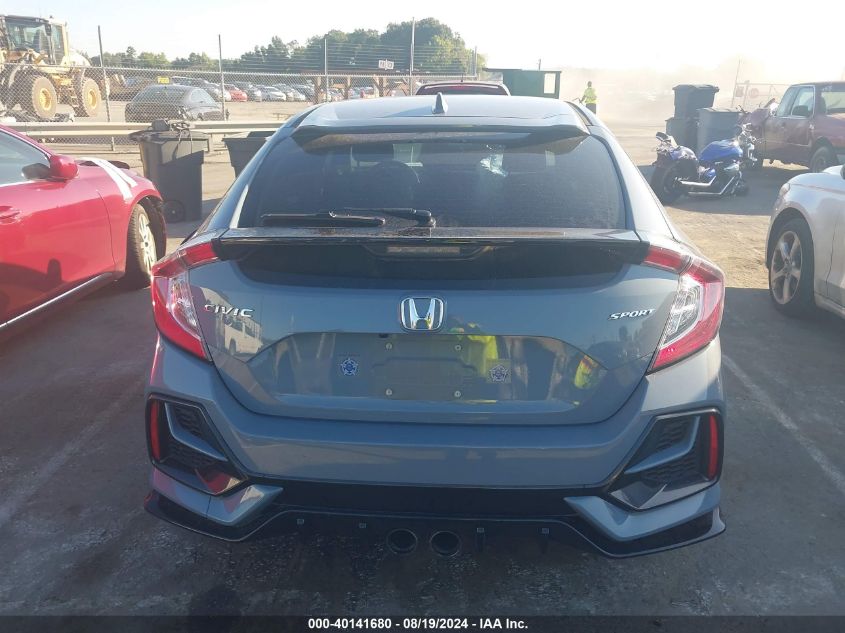 2021 Honda Civic Sport VIN: SHHFK7H44MU224009 Lot: 40141680