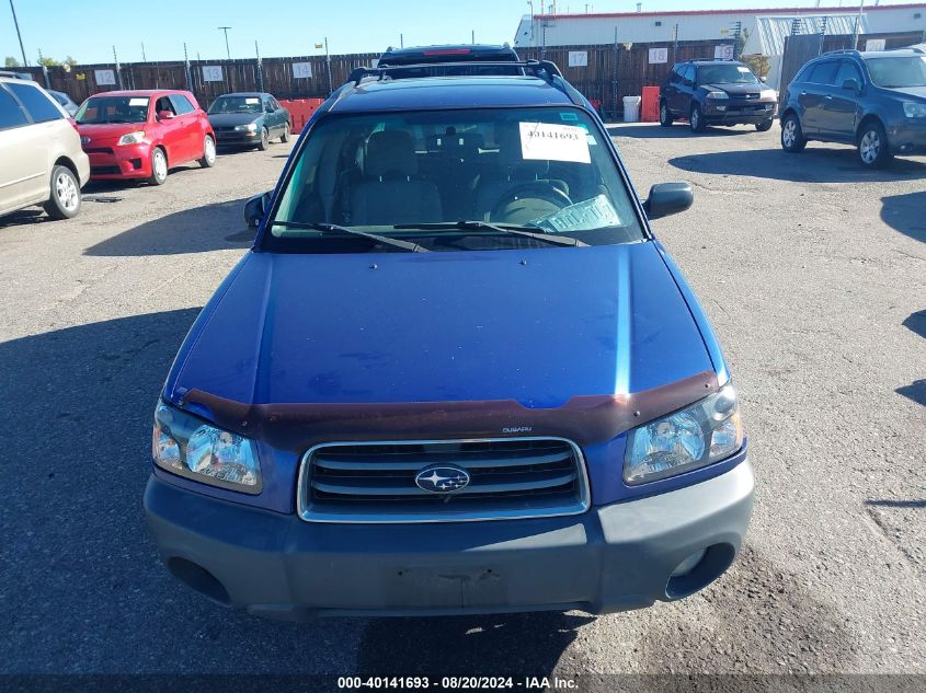 2004 Subaru Forester VIN: JF15G63604H743651 Lot: 40141693