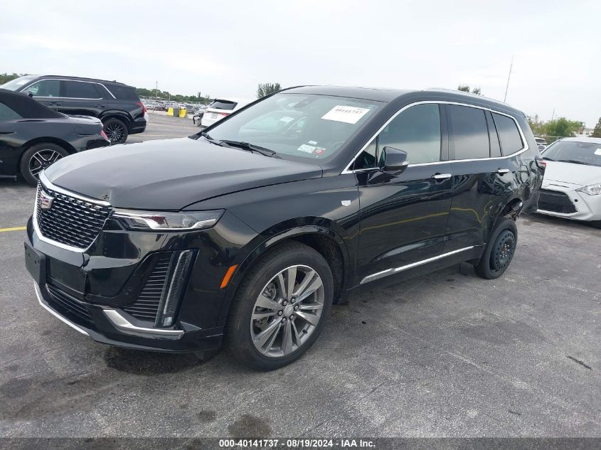 2022 Cadillac Xt6 Awd Premium Luxury VIN: 1GYKPDRS2NZ108536 Lot: 40141737