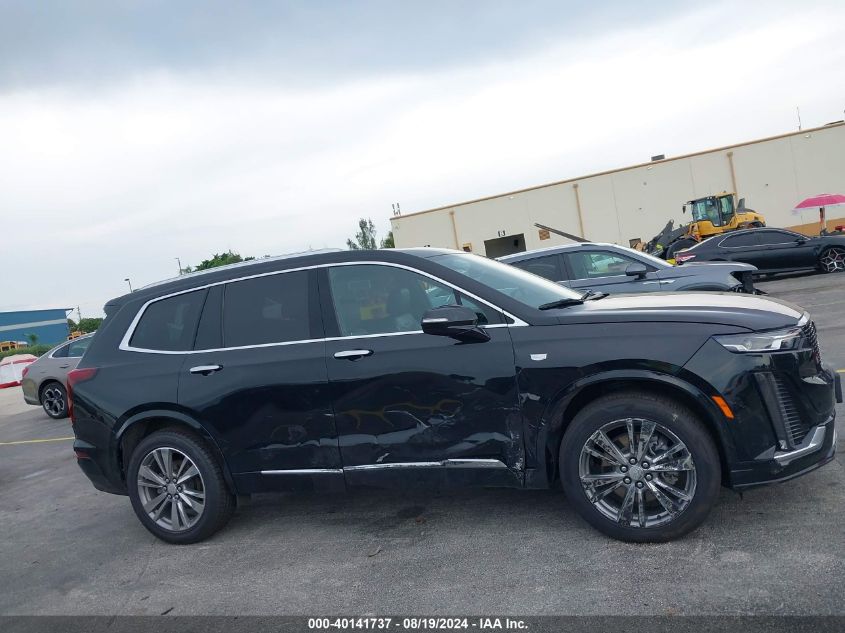 2022 Cadillac Xt6 Awd Premium Luxury VIN: 1GYKPDRS2NZ108536 Lot: 40141737