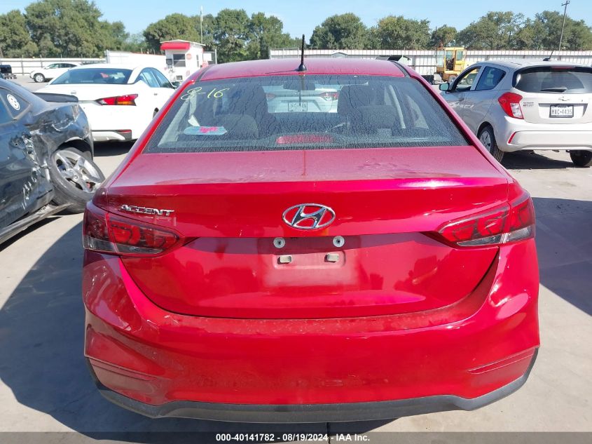 2020 Hyundai Accent Se VIN: 3KPC24A68LE114776 Lot: 40141782