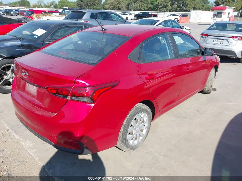 2020 Hyundai Accent Se VIN: 3KPC24A68LE114776 Lot: 40141782