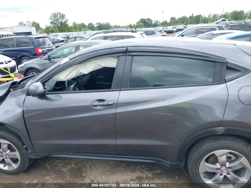 2022 Honda Hr-V Awd Lx VIN: 3CZRU6H30NM701228 Lot: 40141783