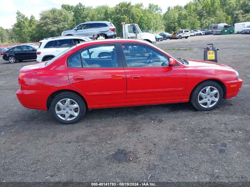 2004 Hyundai Elantra Gls/Gt VIN: KMHDN46D64U807234 Lot: 40141793