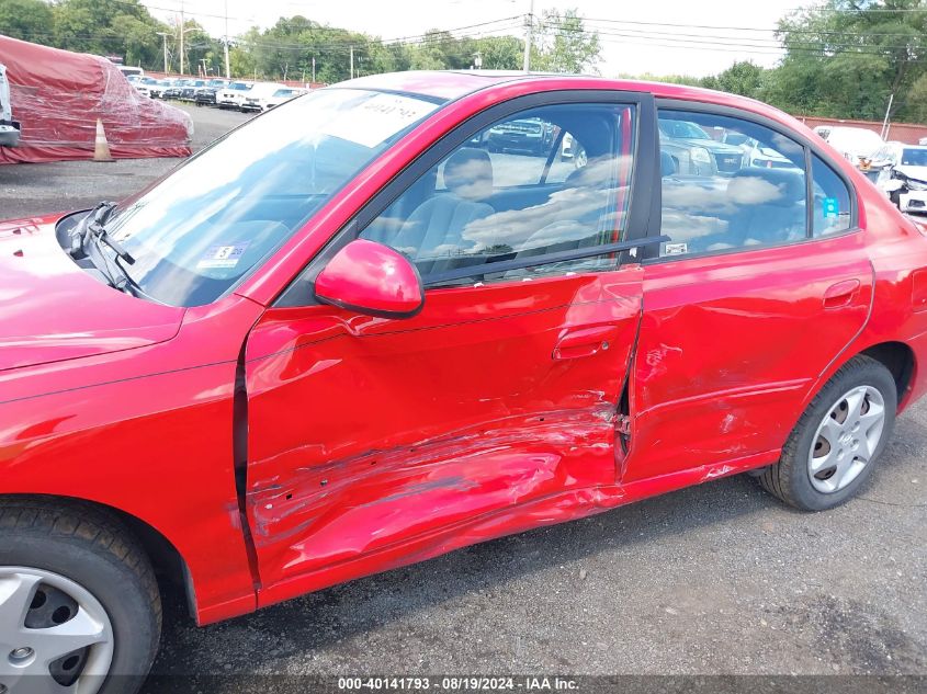 2004 Hyundai Elantra Gls/Gt VIN: KMHDN46D64U807234 Lot: 40141793