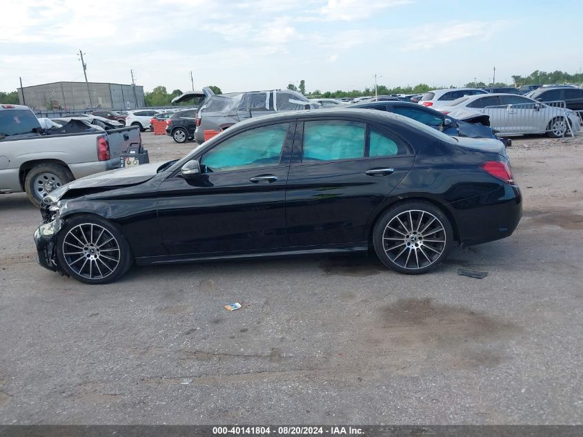 2019 Mercedes-Benz C 300 VIN: 55SWF8DB2KU308549 Lot: 40141804