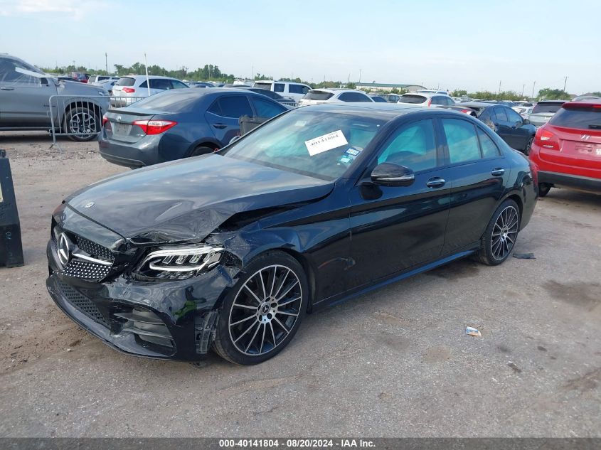 2019 Mercedes-Benz C 300 VIN: 55SWF8DB2KU308549 Lot: 40141804