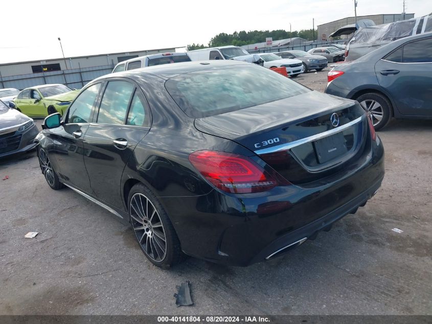 2019 Mercedes-Benz C 300 VIN: 55SWF8DB2KU308549 Lot: 40141804