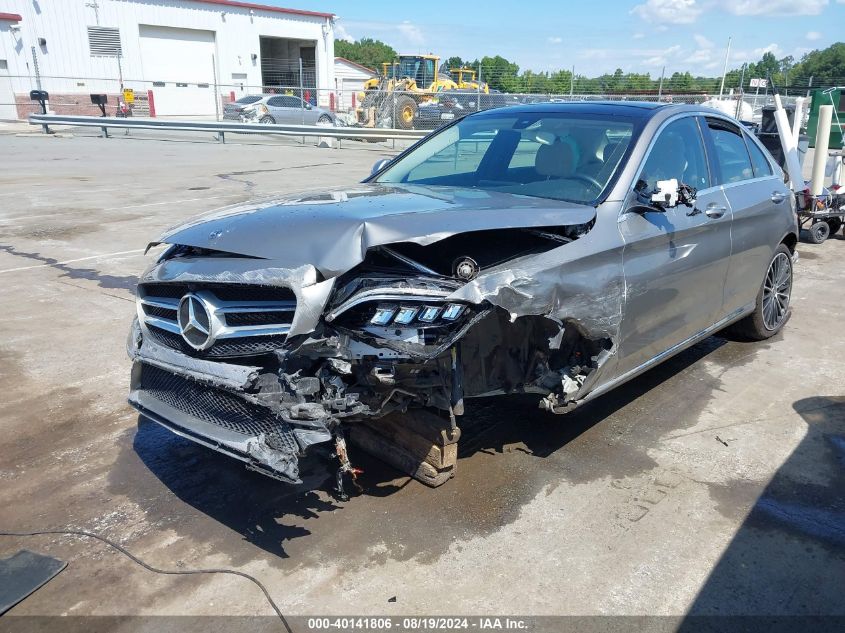 2020 Mercedes-Benz C 300 VIN: WDDWF8DBXLR545714 Lot: 40141806