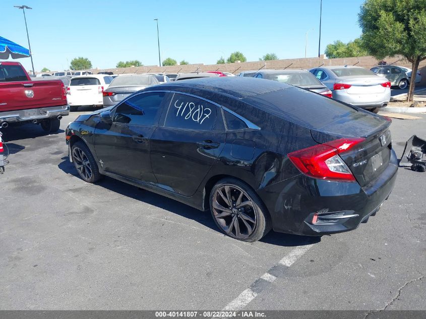 2019 Honda Civic Sport VIN: 2HGFC2F84KH555270 Lot: 40141807