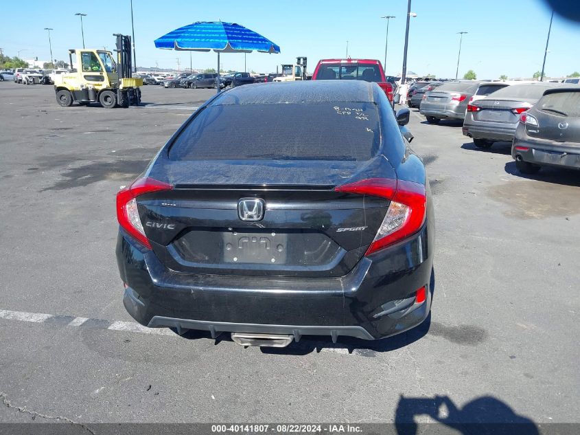 2019 Honda Civic Sport VIN: 2HGFC2F84KH555270 Lot: 40141807