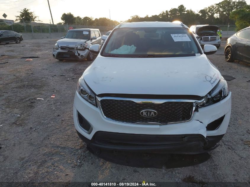 2018 KIA SORENTO 2.4L LX - 5XYPG4A3XJG349009