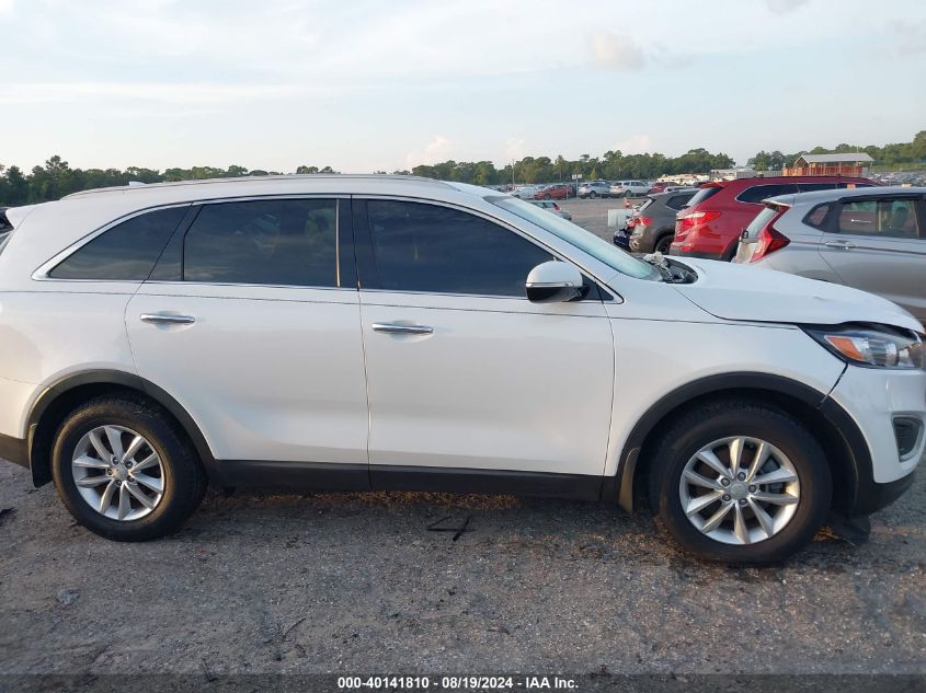 2018 Kia Sorento 2.4L Lx VIN: 5XYPG4A3XJG349009 Lot: 40141810