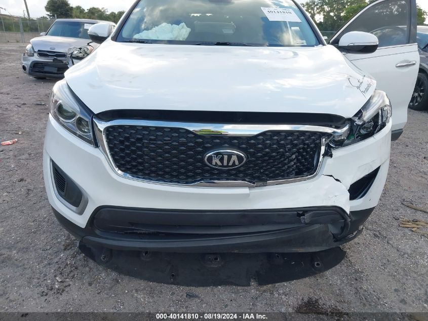 2018 Kia Sorento 2.4L Lx VIN: 5XYPG4A3XJG349009 Lot: 40141810