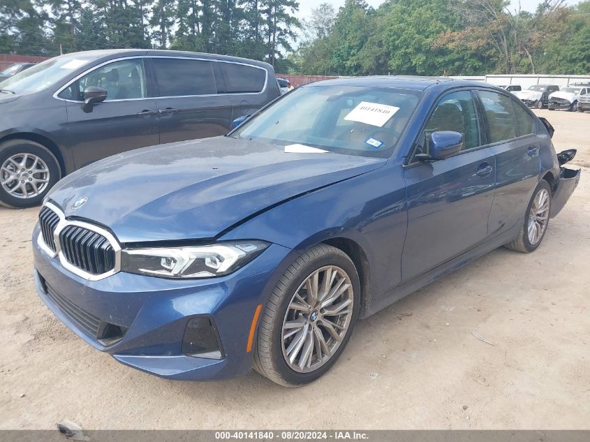 2023 BMW 330I VIN: 3MW69FF07P8D64388 Lot: 40141840