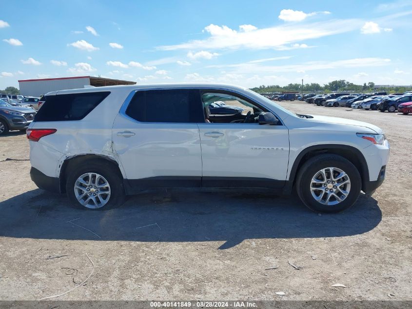 2019 Chevrolet Traverse Ls VIN: 1GNERFKW8KJ307341 Lot: 40141849