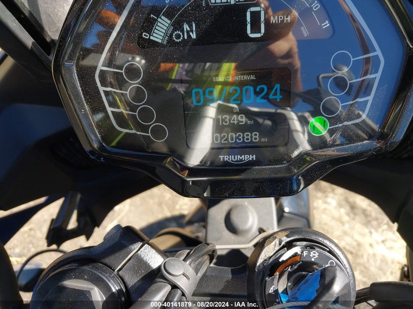 VIN SMTL20UL9NTBA1054 2022 TRIUMPH MOTORCYCLE TIGER SPORT 660