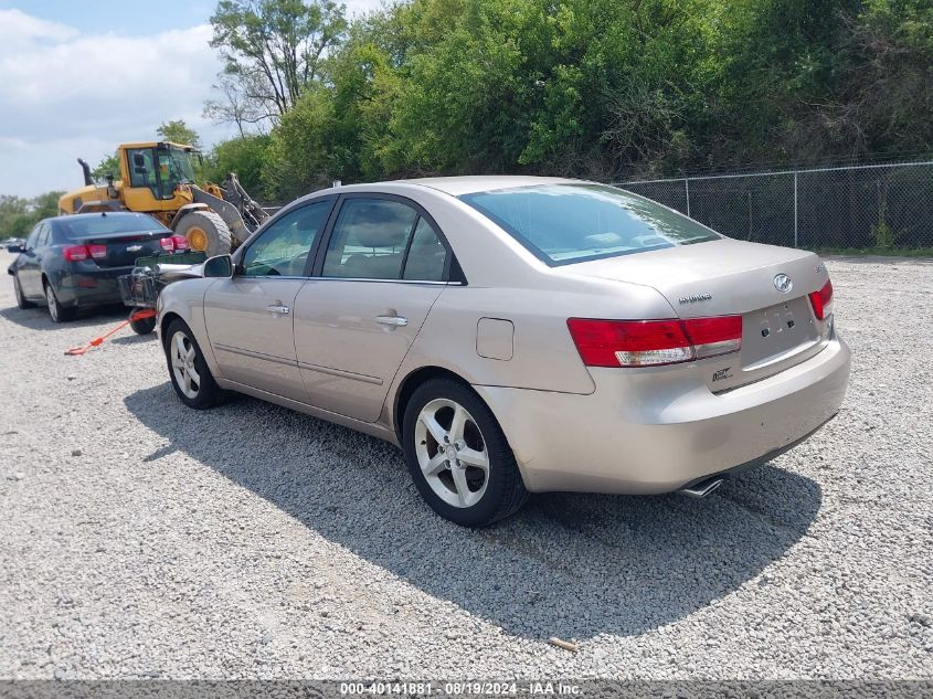 2006 Hyundai Sonata Gls V6/Lx V6 VIN: 5NPEU46F56H105240 Lot: 40141881