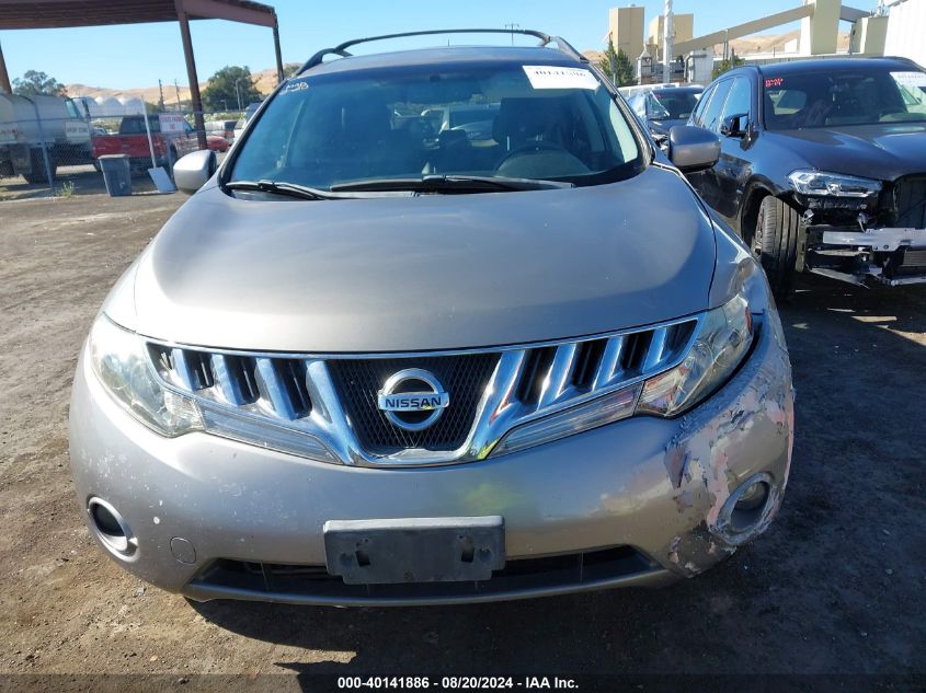 2009 Nissan Murano Sl VIN: JN8AZ18U29W006498 Lot: 40141886