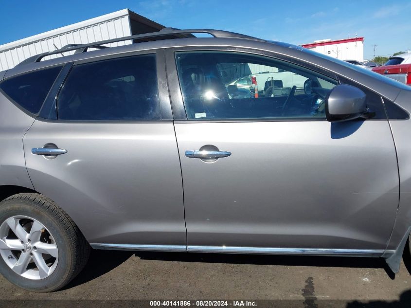 2009 Nissan Murano Sl VIN: JN8AZ18U29W006498 Lot: 40141886