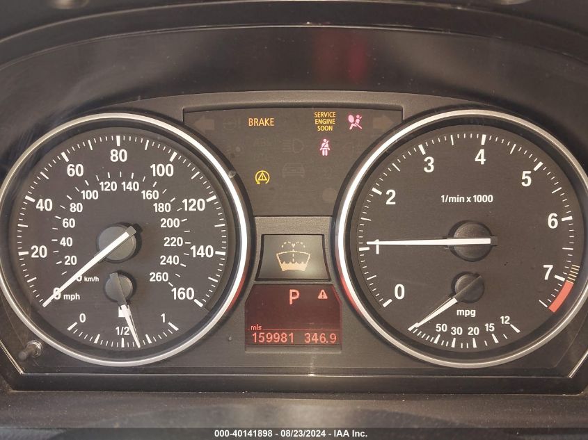 2011 BMW 328I VIN: WBAPH5G50BNM76807 Lot: 40141898