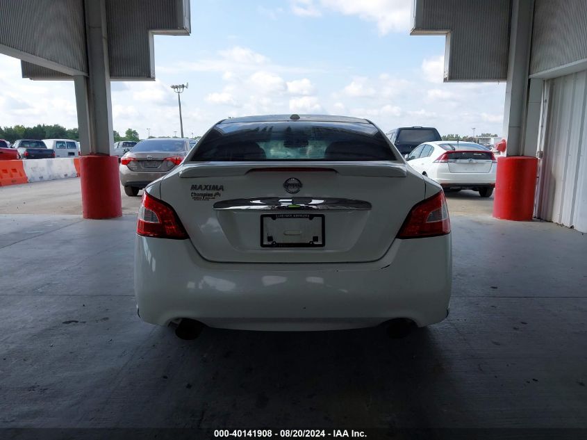 2010 Nissan Maxima S/Sv VIN: 1N4AA5AP4AC809050 Lot: 40141908