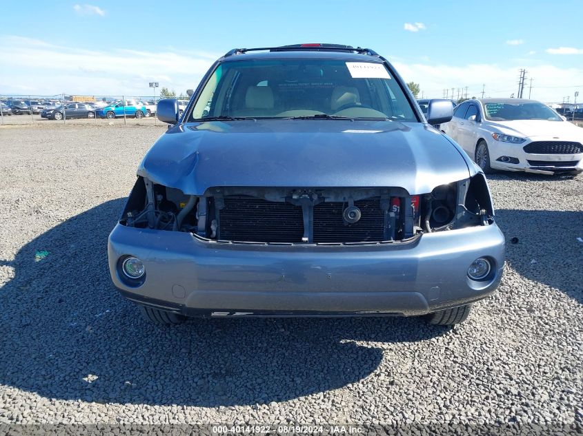 2006 Toyota Highlander V6 VIN: JTEEP21A360143470 Lot: 40141922