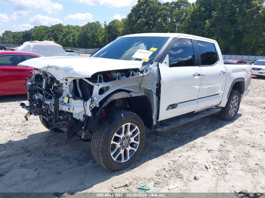 2024 Toyota Tundra Hybrid 1794 Edition VIN: 5TFMC5DBXRX074337 Lot: 40141931