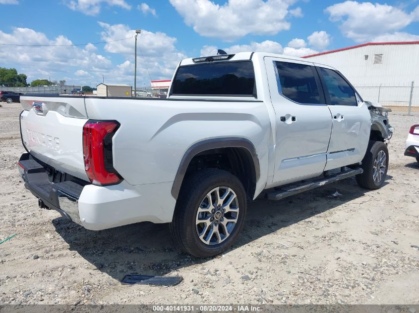 2024 Toyota Tundra Hybrid 1794 Edition VIN: 5TFMC5DBXRX074337 Lot: 40141931