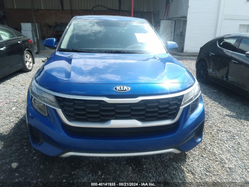 2021 Kia Seltos Lx VIN: KNDEPCAA6M7183010 Lot: 40141935