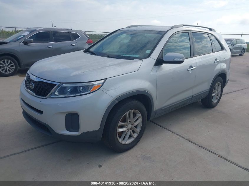 2015 Kia Sorento Lx VIN: 5XYKT4A77FG612492 Lot: 40141938