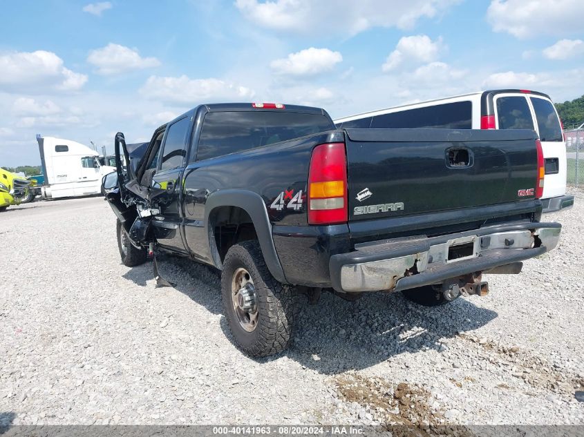 2003 GMC Sierra 2500Hd Sle VIN: 1GTHK23U03F200501 Lot: 40141963