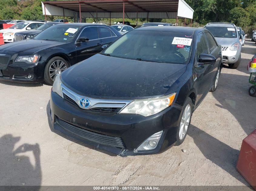 2012 Toyota Camry Hybrid Xle VIN: 4T1BD1FK0CU016087 Lot: 40141970