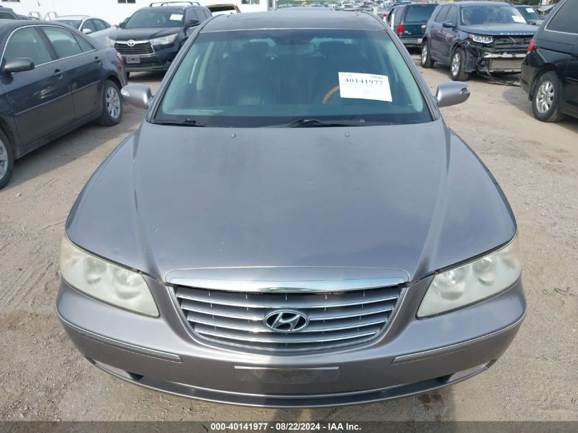 2008 Hyundai Azera Limited VIN: KMHFC46F48A257913 Lot: 40141977